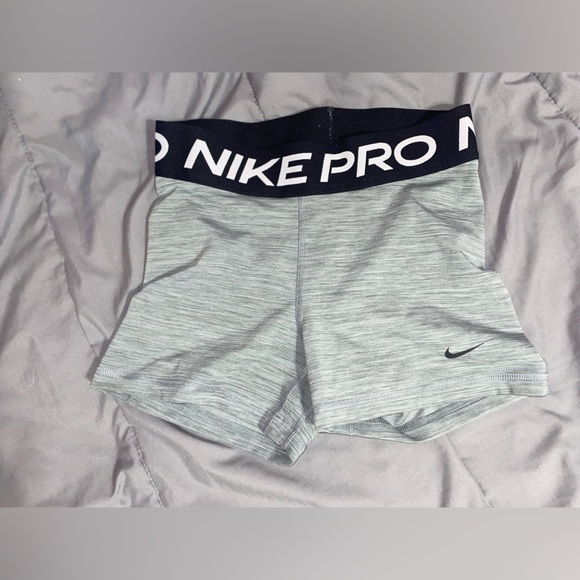 Nike Pants - Nike Pros Spandex Grey Size small